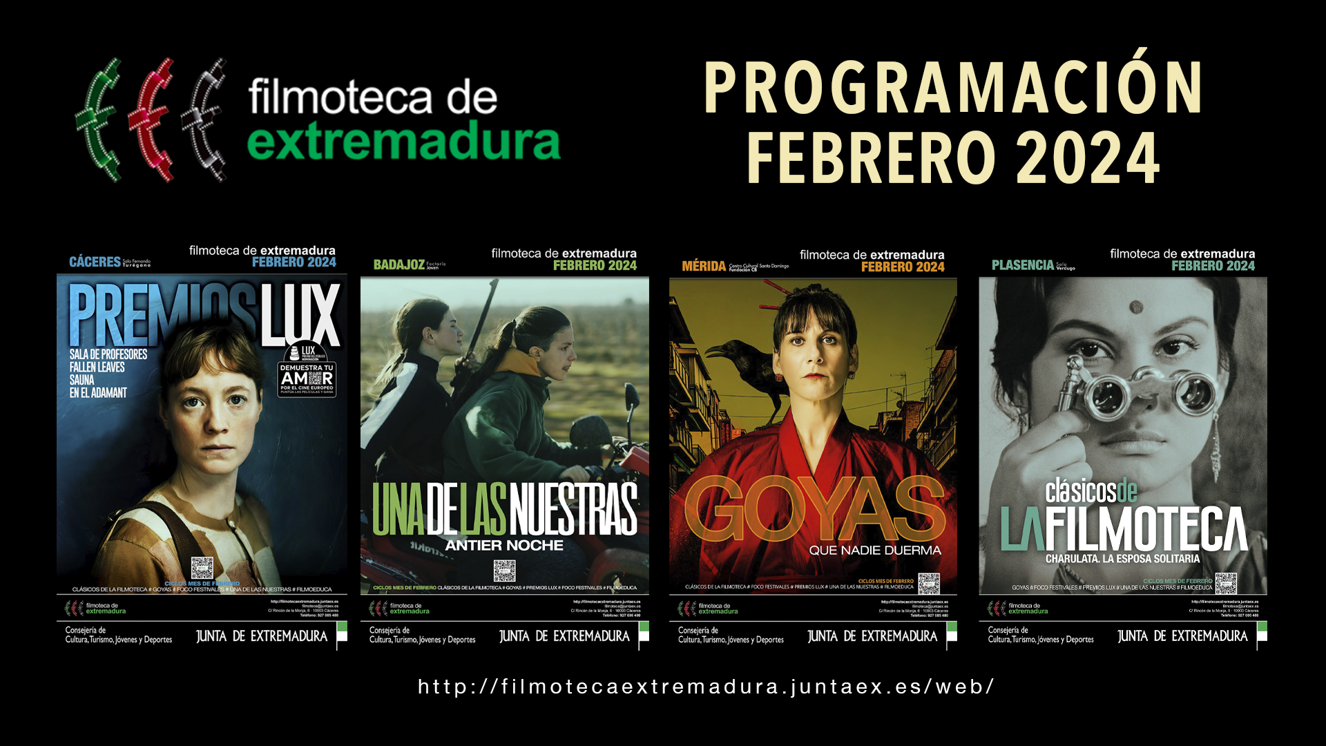 20240130 La Filmoteca De Extremadura Programa Seis Ciclos De Cine En